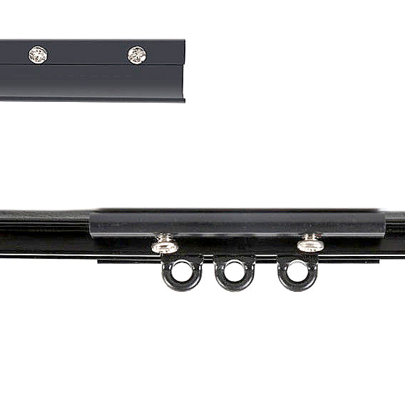 Wytrzymała szyna sufitowa do ciężkich zasłon