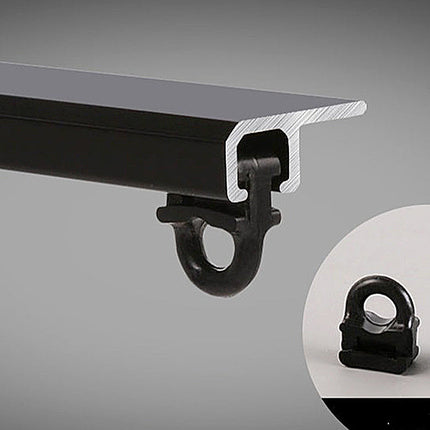 Wytrzymała szyna sufitowa do ciężkich zasłon