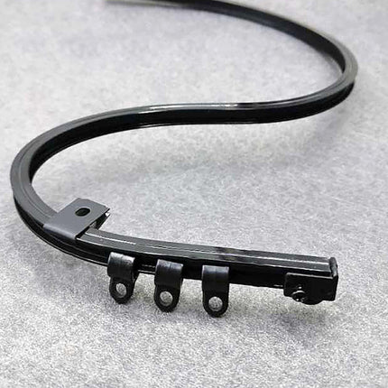 Giętka szyna sufitowa do zasłon na wymiar