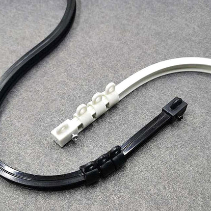 Giętka szyna sufitowa do zasłon na wymiar