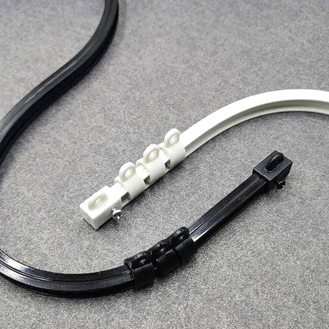 Giętka szyna sufitowa do zasłon na wymiar