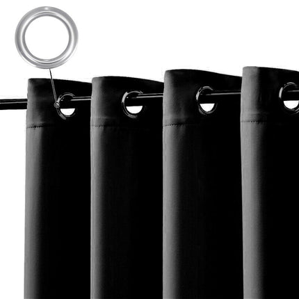 Czarna zasłona ogrodowa zaciemniająca outdoor