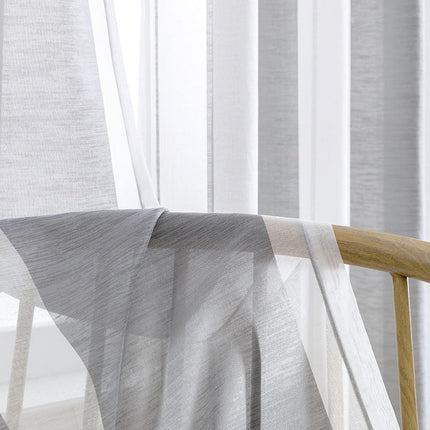 Nowoczesna firana w pionowe pasy