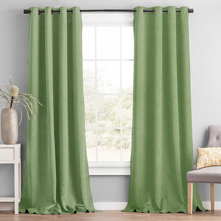 Teksturowana zasłona zaciemniająca do salonu