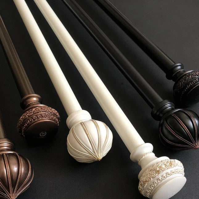 Karnisz drążkowy w stylu vintage