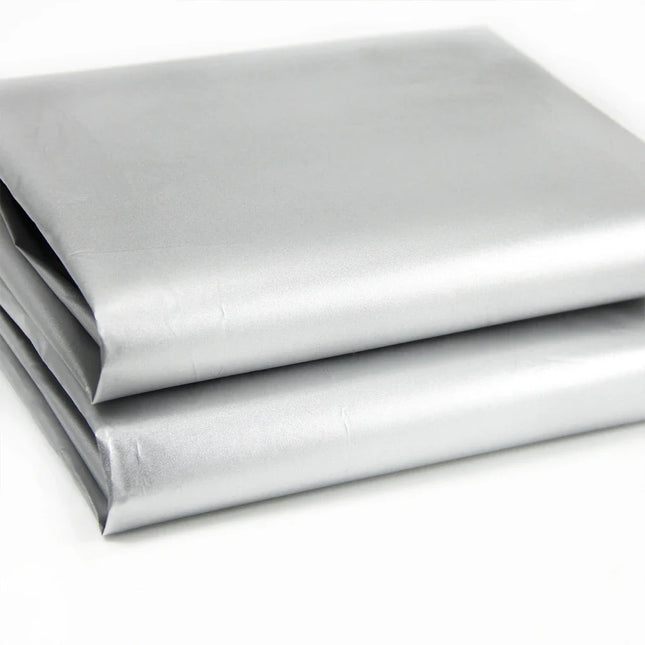 Srebrna tkanina termoizolacyjna na zasłony