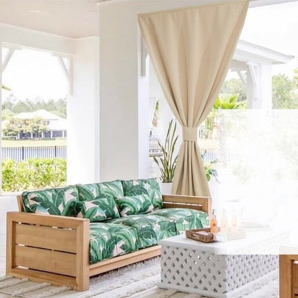 Przeciwwiatrowa zasłona na balkon i taras