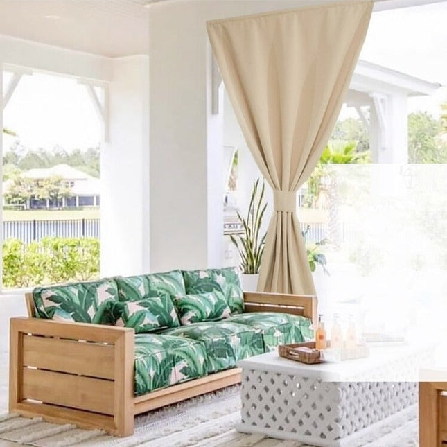 Przeciwwiatrowa zasłona na balkon i taras