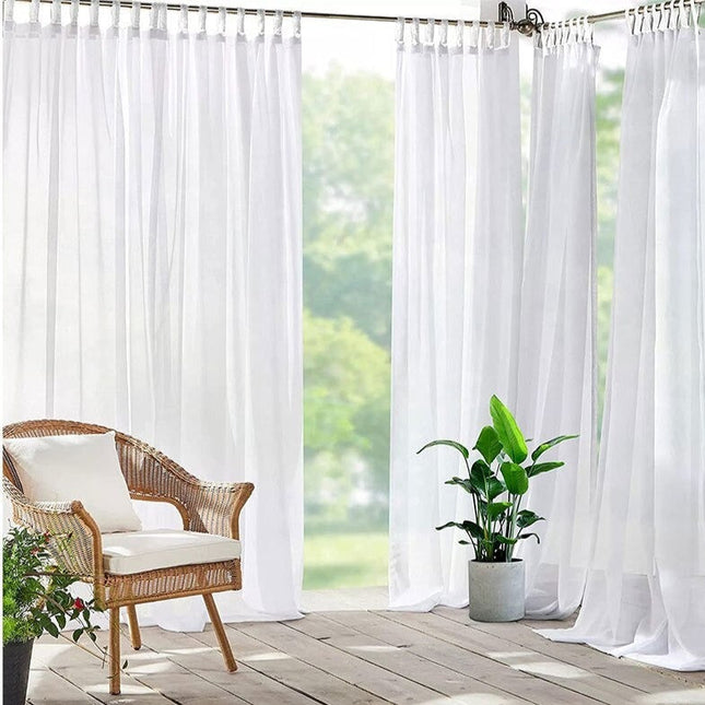 Zasłona ogrodowa na szelkach wodoodporna