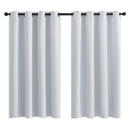 Jasnoszara wodoodporna zasłona ogrodowa