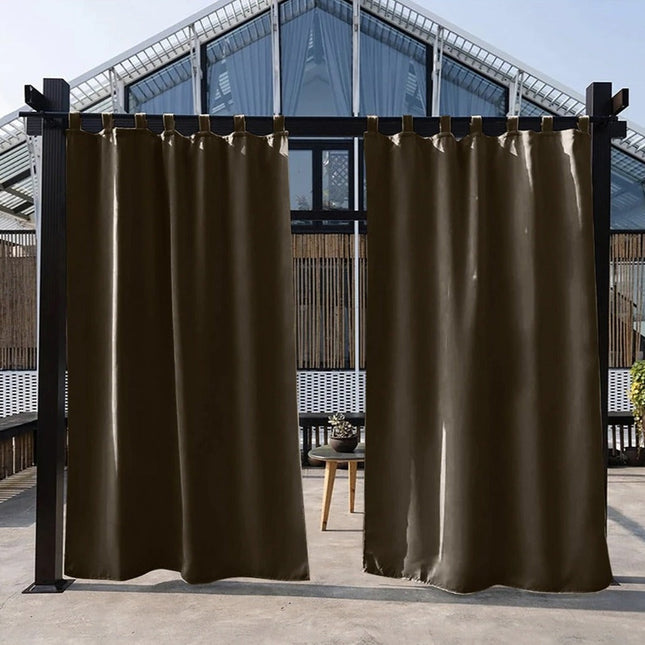 Wodoodporna zasłona ogrodowa na szelkach