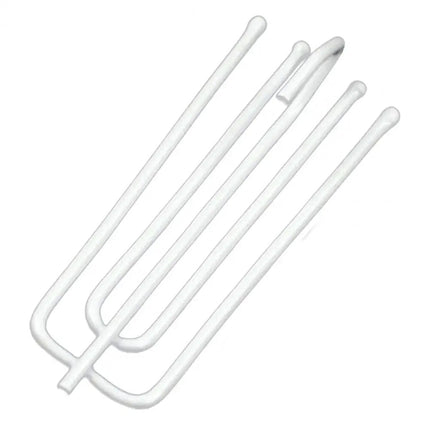 Metalowe agrafki do zasłon poczwórne