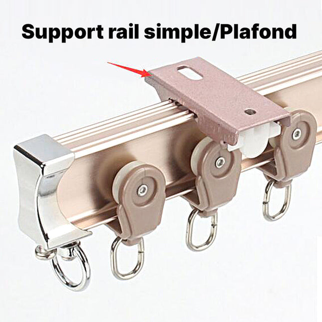 Nowoczesna szyna sufitowa do zasłon