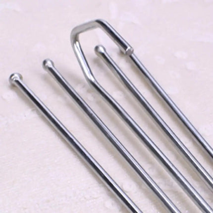 Metalowe agrafki do zasłon poczwórne