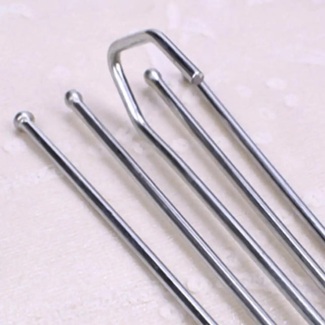 Metalowe agrafki do zasłon poczwórne