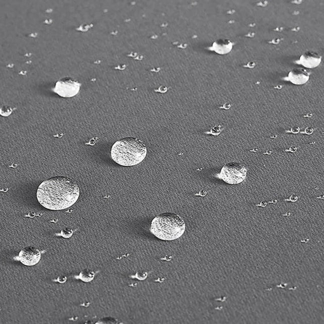 Liliowa zasłona ogrodowa wodoodporna na taras