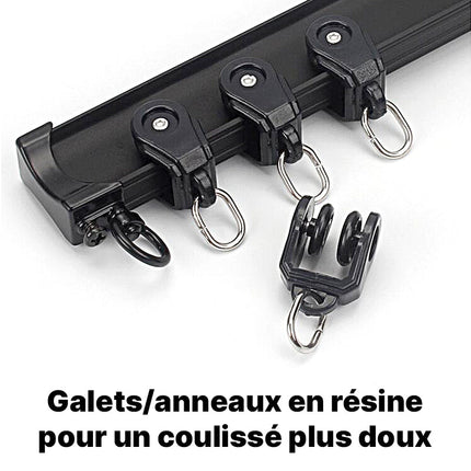 Nowoczesna szyna sufitowa do zasłon