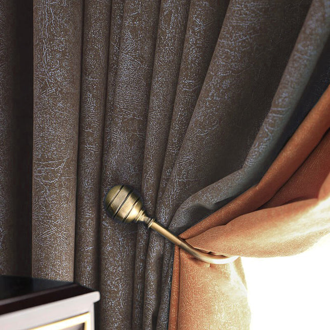 Zasłona zaciemniająca w kolorze taupe