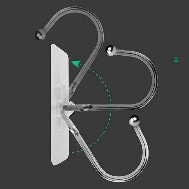 Mocny samoprzylepny haczyk na ścianę