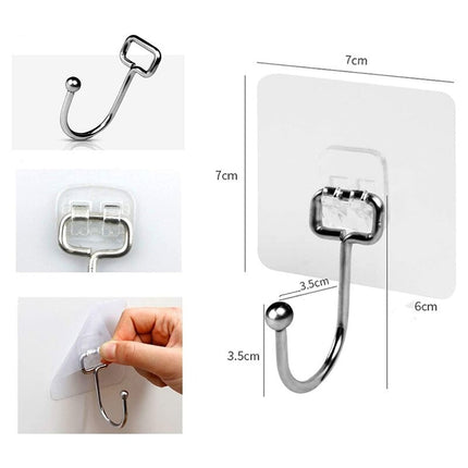 Mocny samoprzylepny haczyk na ścianę