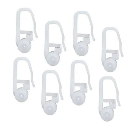 Plastikowe agrafki do firan i zasłon