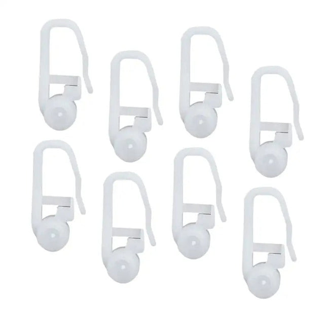 Plastikowe agrafki do firan i zasłon