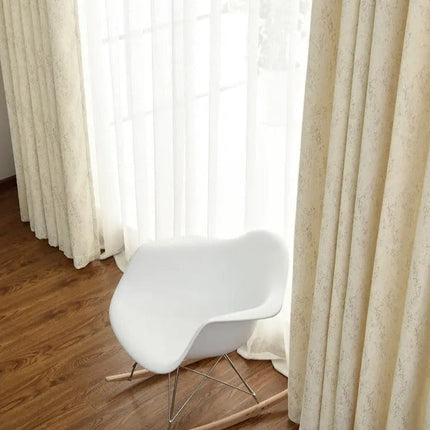 Elegancka zasłona o ciekawej strukturze