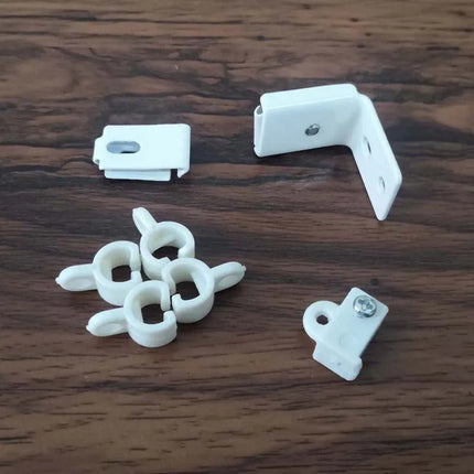 Giętka szyna sufitowa do zasłon na wymiar