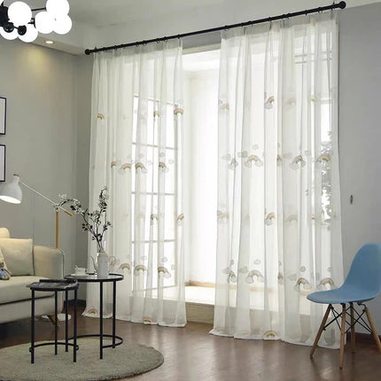 Firanka dla dziecka w tęcze