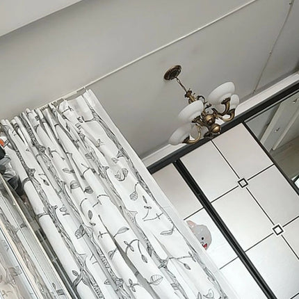 Giętka szyna sufitowa do zasłon na wymiar