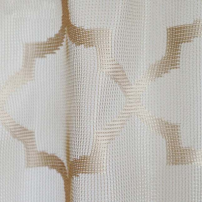 Krótka zazdrostka kuchenna z wzorem