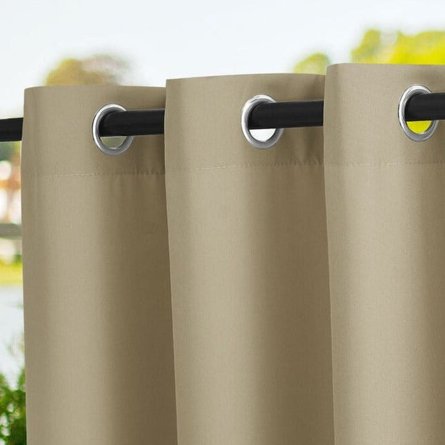 Wodoodporna zasłona ogrodowa na przelotkach