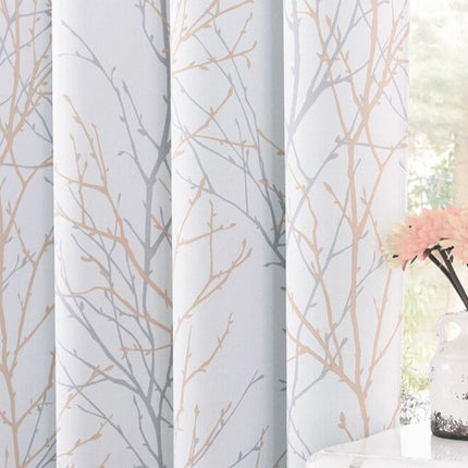 Zasłona zewnętrzna w gałązki na taras