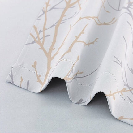 Zasłona zewnętrzna w gałązki na taras