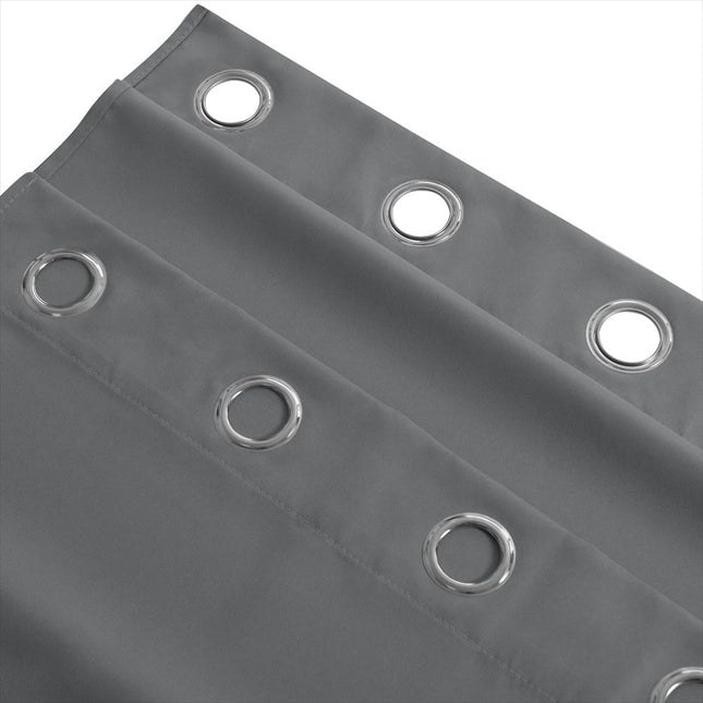 Pomarańczowa zasłona ogrodowa na altanę z przelotkami.