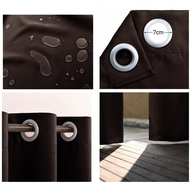 Wytrzymała zasłona zewnętrzna na przelotkach