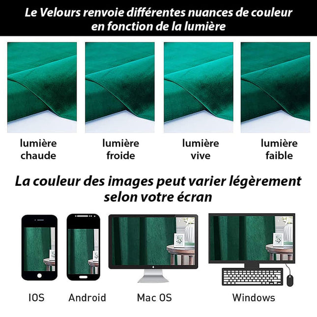 Butelkowa zieleń zasłona welwetowa termiczna