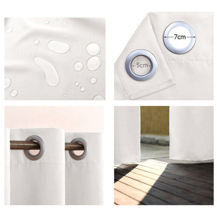 Wodoodporna zasłona ogrodowa na pergolę