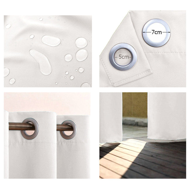 Wodoodporna zasłona ogrodowa na pergolę