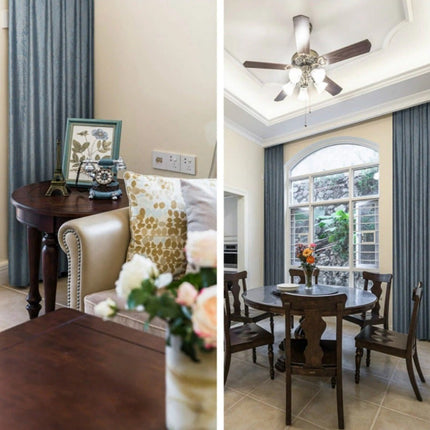 Zasłona zaciemniająca w orientalny wzór paisley