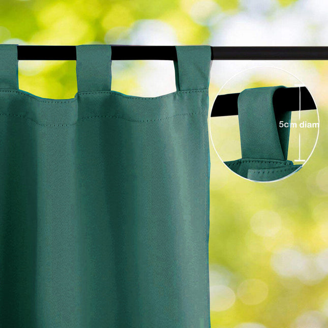 Zasłona ogrodowa morska zieleń wodoodporna