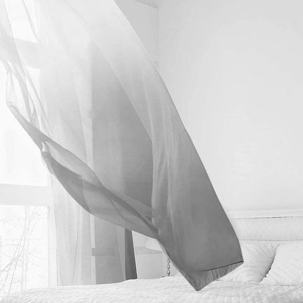 Zasłona zewnętrzna ombre na balkon