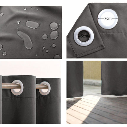 Zasłona na pergolę tarasową wodoodporna