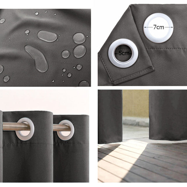 Zasłona na pergolę tarasową wodoodporna