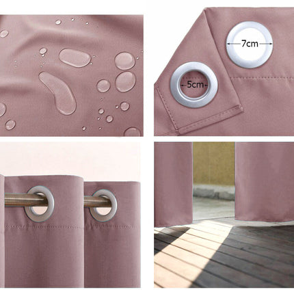 Wodoodporna zasłona na taras i werandę