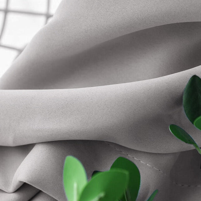 Uniwersalna szara zasłona zaciemniająca blackout