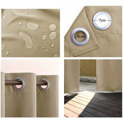 Zasłona przeciwsłoneczna na pergolę ogrodową