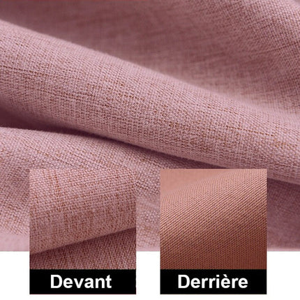 Różowa zasłona zaciemniająca do sypialni