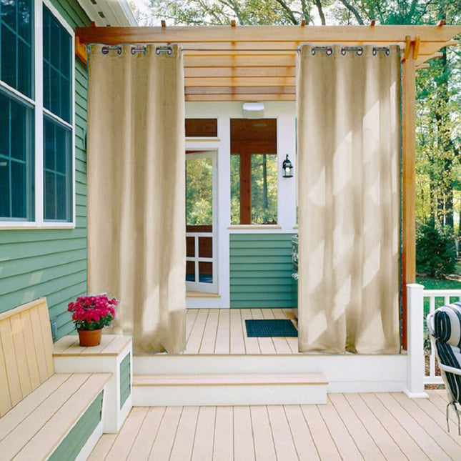Wytrzymała zasłona na pergolę i balkon