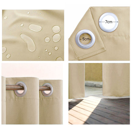 Wodoodporna zasłona ogrodowa na taras